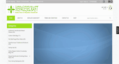 Desktop Screenshot of nepalesecraft.com